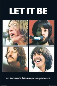 The Beatles - Let it Be Poster 91,5 X 61 Cm in the group MERCHANDISE / Merch / Pop-Rock at Bengans Skivbutik AB (4068955)