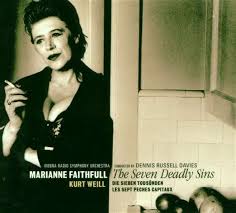 Faithfull Marianne Radio Symphony Orchestra Vienna - Kurt Weill: The Seven Deadly Sins in the group VINYL / Klassiskt,Övrigt at Bengans Skivbutik AB (4073037)