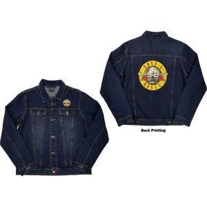Guns N Roses - Classic Logo Uni Denim Jacket: in the group MERCHANDISE / Merch / Hårdrock at Bengans Skivbutik AB (4073845r)