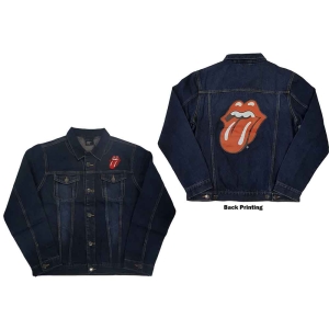 Rolling Stones - Classic Tongue Uni Denim Jacket: in the group MERCHANDISE / Merch / Pop-Rock at Bengans Skivbutik AB (4073855r)