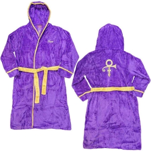 Prince - Symbol Uni Purp Bath Robe: S in the group MERCHANDISE / Merch / RnB-Soul at Bengans Skivbutik AB (4074049r)