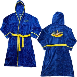 The Beatles - Yellow Submarine Uni Navy Bath Robe: S in the group MERCHANDISE / Merch / Pop-Rock at Bengans Skivbutik AB (4074186r)