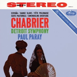 Detroit Symphony Orchestra Paul Pa - The Music Of Chabrier in the group VINYL / Klassiskt at Bengans Skivbutik AB (4076754)