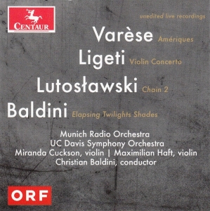 Christian Baldini - Varese, Ligeti, Lutoslawski, And Baldini in the group CD / Klassiskt,Övrigt at Bengans Skivbutik AB (4078193)
