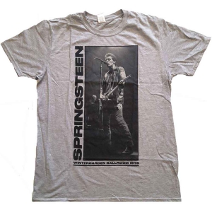 Bruce Springsteen - Wintergarden Photo Uni Grey S in the group Minishops / Bruce Springsteen / springsteen-merch at Bengans Skivbutik AB (4099901r)