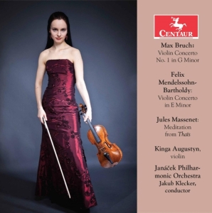 Kinga Augustyn - Bruch, Mendelssohn & Massenet: Violin Works in the group CD / Klassiskt,Övrigt at Bengans Skivbutik AB (4109490)