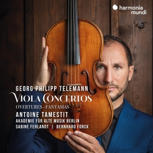 Antoine Tamestit - Telemann Viola Concertos in the group CD / Klassiskt,Övrigt at Bengans Skivbutik AB (4110703)