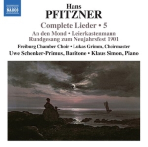 Pfitzner Hans - Complete Lieder, Vol. 5 in the group Externt_Lager / at Bengans Skivbutik AB (4119352)