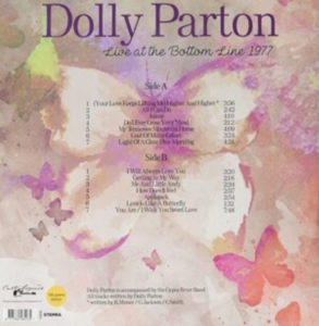 Parton Dolly - Live At The Bottom Line 1977 in the group VINYL / Country at Bengans Skivbutik AB (4127031)