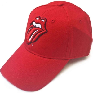 Rolling Stones - Classic Tongue Red Baseball C in the group MERCHANDISE / Cap / Pop-Rock at Bengans Skivbutik AB (4130238)