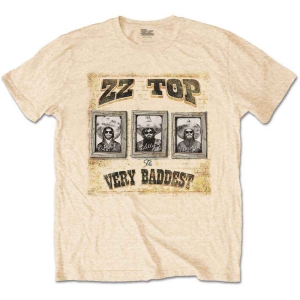 Zz Top - Very Baddest Uni Gold in the group MERCHANDISE / T-shirt / Heavy Metal at Bengans Skivbutik AB (4130289r)
