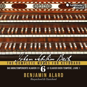 Benjamin Alard - Bach: The Complete Works For Keyboard 6: Das Wohltemperierte Klavier 1 in the group CD / Klassiskt,Övrigt at Bengans Skivbutik AB (4136244)