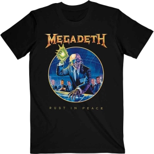 Megadeth - Rip Anniversary Uni Bl T-Shirt in the group MERCHANDISE / T-shirt / Heavy Metal at Bengans Skivbutik AB (4140485r)