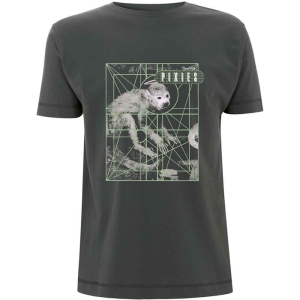 Pixies - Monkey Grid Uni Char T-Shirt in the group MERCHANDISE / T-shirt / Pop-Rock at Bengans Skivbutik AB (4141170r)