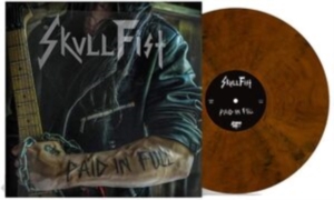 Skull Fist - Paid In Full (Orange/Black Marbled in the group VINYL / Hårdrock at Bengans Skivbutik AB (4141783)