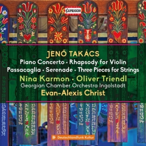 Takacs Jeno - Piano Concerto Rhapsody Passacagl in the group Externt_Lager / at Bengans Skivbutik AB (4142844)