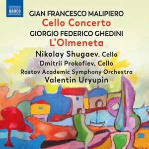 Ghedini Giorgio Federico Malipier - Malipiero: Cello Concerto Ghedini: in the group Externt_Lager / at Bengans Skivbutik AB (4143324)