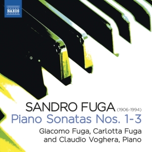 Fuga Sandro - Piano Sonatas Nos. 1-3 in the group Externt_Lager / at Bengans Skivbutik AB (4146955)