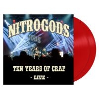 Nitrogods - Ten Years Of Crap - Live (Red Vinyl in the group VINYL / Pop-Rock at Bengans Skivbutik AB (4150334)