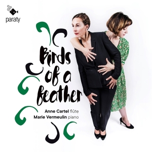 Anne Cartel - Birds Of A Feather (Flute & Piano) in the group CD / Klassiskt,Övrigt at Bengans Skivbutik AB (4162663)