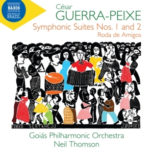 Guerra-Peixe Cesar - Symphonic Suites Nos. 1 & 2 Roda D in the group CD / Klassiskt at Bengans Skivbutik AB (4170756)