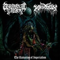 Terminal Nation / Kruelty - Ruination Of Imperialism (Blue Clou in the group VINYL / Hårdrock at Bengans Skivbutik AB (4171664)