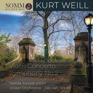 Weill Kurt - Violin Concerto Symphony No.2 in the group OUR PICKS / Christmas gift tip CD at Bengans Skivbutik AB (4171939)