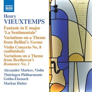 Vieuxtemps Henri - Fantasie 'La Sentimentale' Variati in the group OUR PICKS / Christmas gift tip CD at Bengans Skivbutik AB (4180841)