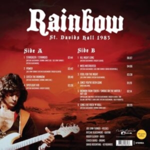 Rainbow - St. Davids Hall 1983 in the group VINYL / Hårdrock at Bengans Skivbutik AB (4182990)