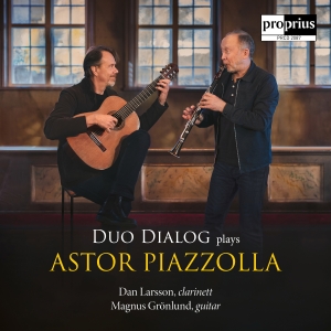 Dan Larsson & Magnus Grönlund - Duo Dialog Plays Astor Piazzolla in the group OUR PICKS / Christmas gift tip CD at Bengans Skivbutik AB (4185548)