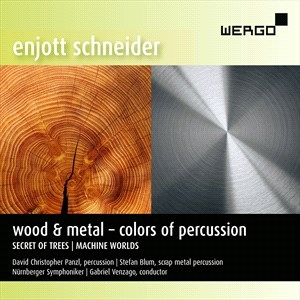 Schneider Enjott - Wood & Metal – Colors Of Percussion in the group OUR PICKS / Christmas gift tip CD at Bengans Skivbutik AB (4187372)