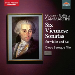 Sammartini Giovanni Battista - Six Viennese Sonatas For Violin & B in the group OUR PICKS / Christmas gift tip CD at Bengans Skivbutik AB (4189277)