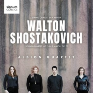 Shostakovich Dmitri Walton Willi - Walton: String Quartet In A Minor in the group Externt_Lager / at Bengans Skivbutik AB (4192668)