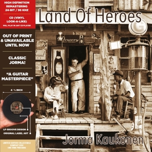 Jorma Kaukonen - Land Of Heroes in the group CD / Pop-Rock at Bengans Skivbutik AB (4199157)