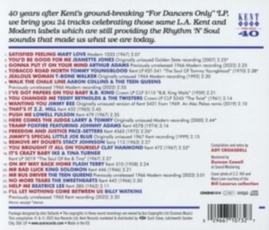 For Dancers Forty - Various Artists in the group CD / Pop-Rock,RnB-Soul at Bengans Skivbutik AB (4204851)