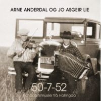 Anderdal Arne & Jo Asgeir Lie - 50-7-52 in the group CD / World Music at Bengans Skivbutik AB (4205529)