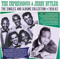 Impressions & Butler Jerry - Singles & Albums Collection 1958-62 in the group CD / Pop-Rock at Bengans Skivbutik AB (4209931)