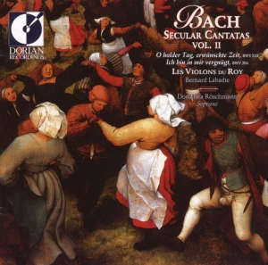 Les Violons Du Roy Labadie Bernar - Bach: Secular Cantatas, Vol 2 in the group Externt_Lager / at Bengans Skivbutik AB (4211154)