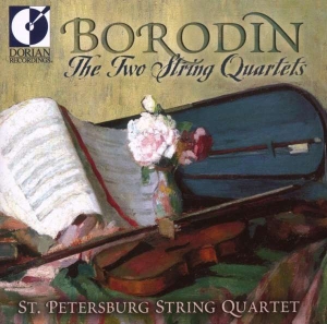 St Petersburg String Quartet - Borodin: The Two String Quartets in the group Externt_Lager / at Bengans Skivbutik AB (4211185)