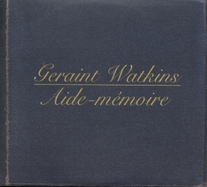 Watkins Geraint - Aide-Memoire in the group CD / Pop-Rock at Bengans Skivbutik AB (4213717)