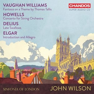 Sinfonia Of London John Wilson - Vaughan Williams, Howells, Delius & in the group OTHER /  /  at Bengans Skivbutik AB (4217377)