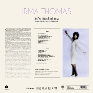 Irma Thomas - It's Raining - The Allen Toussaint Sessions in the group OUR PICKS /  Christmas gift tip Vinyl at Bengans Skivbutik AB (4219781)