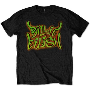 Billie Eilish - Billie Eilish Kids T-Shirt: Graffiti in the group OTHER / MK Test 5 at Bengans Skivbutik AB (4219927r)
