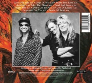 Motörhead - Snake Bite Love in the group CD / Pop-Rock at Bengans Skivbutik AB (4221319)