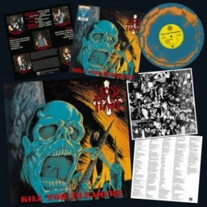 Blood Feast - Kill For Pleasure (Blue/Orange Viny in the group VINYL / Hårdrock/ Heavy metal at Bengans Skivbutik AB (4222093)