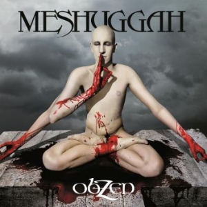 Meshuggah - Obzen (Clear/White/Blue Splatter Vi in the group VINYL / Hårdrock at Bengans Skivbutik AB (4223450)