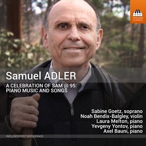 Adler Samuel - A Celebration Of Sam @ 95 - Piano M in the group CD / Klassiskt at Bengans Skivbutik AB (4223624)