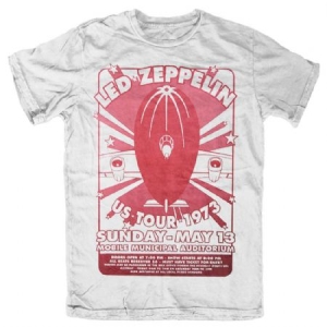 Led Zeppelin - Led Zeppelin Unisex T-Shirt: Mobile Municipal in the group OTHER / MK Test 5 at Bengans Skivbutik AB (4225539r)