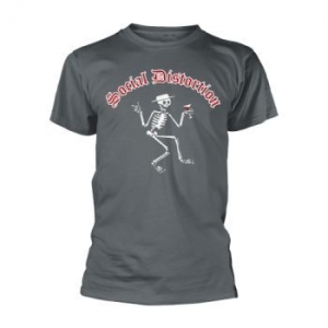 Social Distortion - T/S Grey Skelly Logo (M) in the group OTHER / MK Test 6 at Bengans Skivbutik AB (4230262)