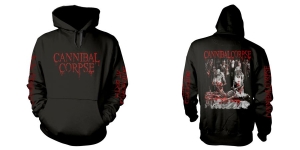 Cannibal Corpse - Hood - Butchered At Birth (L) in the group MERCHANDISE / Hoodies / Hårdrock at Bengans Skivbutik AB (4230319)